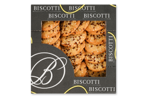 Печиво здобне пісочно-відсадне Хрустке Biscotti к/у 0.29кг