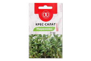 Насіння Салат кресс-салат Мереживо 2г ТМ "1"