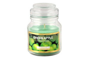 Свічка ТО-205 Зелене яблуко скло 506 Пако ІФ