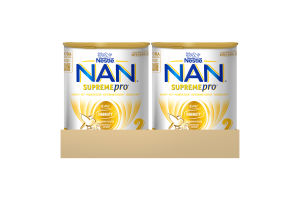Смесь сухая для детей от 6 до 12мес 2 Supreme Pro NAN ж/б 800г