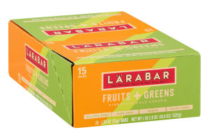 Larabar Fruits + Greens Pineapple Kale Cashew - 15 CT