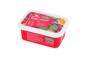 Малина-апельсин перетертые с сахаром Рудь п/у 350г