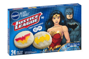 Pillsbury Shape Sugar Cookies Justice League - 24 CT