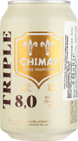 Пиво Chimay Triple янтарне нефільтроване з/б