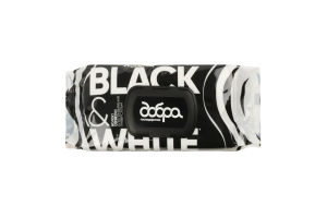 Салфетки влажные хозяйственные универсальные для уборки Black&White Добра господарочка 64шт