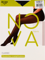 Колготки жіночі Nova Classic 40 чорний р.4
