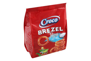 Кільця Брезель солоні 100г Кроко