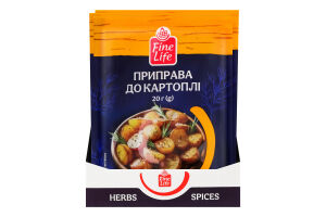 Приправа до картоплі Fine Life м/у 20г
