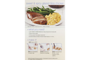 Kraft Shake 'N Bake Seasoned Coating Mix BBQ Glaze