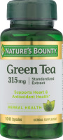 Nature's Bounty Green Tea 315 mg Capsules - 100 CT