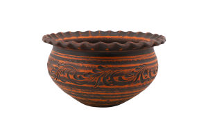 Макітра 3л кераміка гончарна декор Духм'яна піч