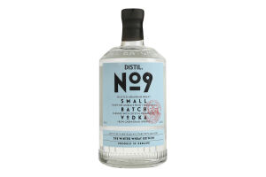 Горілка 500мл 40% Озима пшениця Distil. №9 пл