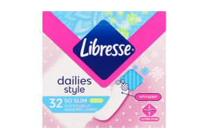 Прокладки ежедневные ароматизированные Dailies Style So Slim Deo Libresse 32шт