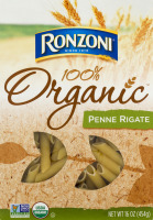Ronzoni 100% Organic Penne Rigate