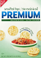 Nabisco Unsalted Tops Premium Saltine Crackers