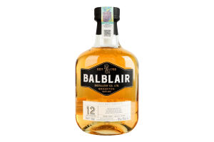 Виски 0.7л 46% односолодовый 12 лет Balblair к/у