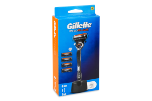 Бритва з 4 змінними касетами + підставка для бритви ProGlide Gillette 6шт