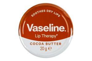 Бальзам для губ с какао-маслом Vaseline 20г