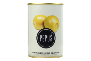 Оливки Pepus фаршировані анчоусами