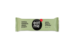 Батончик Солона карамель, арахіс та кунжут EatMe м/у 40г