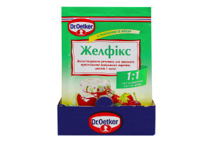 Желфикс с пектином из яблок 1:1 Dr.Oetker м/у 20г