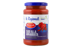 Соус для пасты томатный с перцем чили Reggia с/б 350г