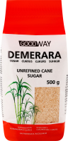 Сахар тростниковый нерафинированный Demerara Goodway м/у 500г