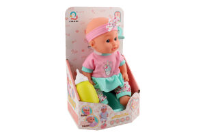 Іграшка Пупс з аксесуарами музична пьє/пісяє на батарейках 32см Solar
