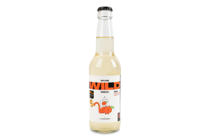 Напій газований ферментований непастеризований Персик Комбуча Wild Kombucha с/пл 0.33л