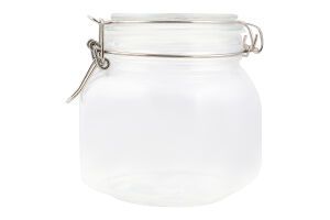 Банка д/зберігання 750мл скло з бугельним замком KYYW451
