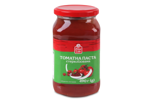 Паста томатная 25% стерилизованная Fine Life в/с с/б 490г