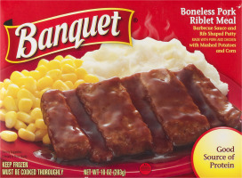 Banquet Boneless Pork Riblet Meal