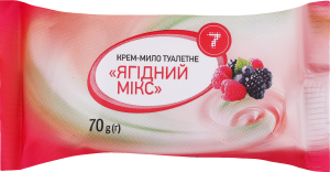 Крем-мило Семерка 70 г Ягідний мікс