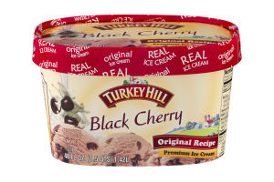 Turkey Hill Original Recipe Premium Ice Cream Black Cherry