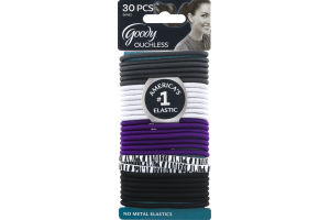 Goody Ouchless No Metal Elastics - 30 CT