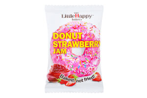 Пончик LittleHappy 60 г з полун. джемом И365 (Болгарія)