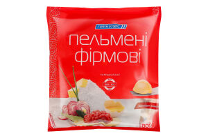 Пельмені заморожені м'ясні Фірмові Геркулес м/у 800г