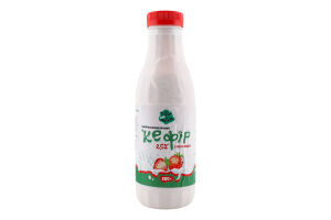 Кефир 2.5% с наполнителем Клубника Villa Milk п/бут 500г