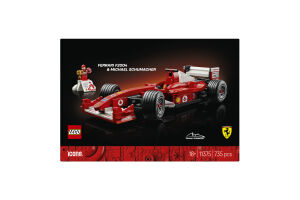 Конструктор для взрослых от 18лет №11375 Ferrari F2004&Michael Schumacher Icons Lego 735эл