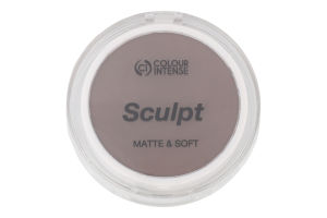 Скульптор д/обличчя з пензликом та дзеркалом 01 сіро-коричневий 12г Колор Інтенс