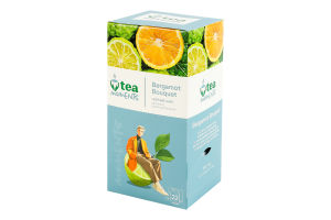 Чай чорний байховий ароматизований з додаванням рослинної сировини Букет бергамоту Tea Moments к/у 22х1.8г