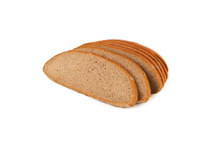 Хлеб половинка в нарезке Сечевой Цар хліб м/у 475г