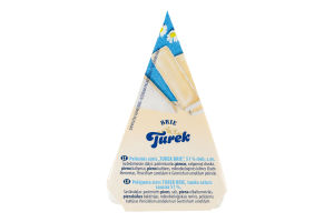 Сир 51% м'який з пліснявою Брі Turek к/у 125г