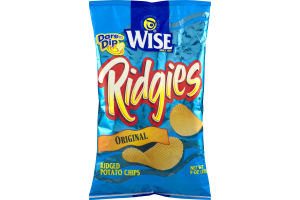 Wise Ridgies Original Ridged Potato Chips