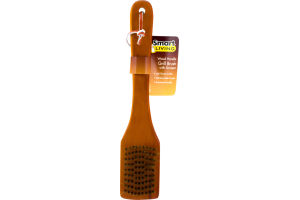 Smart Living Wood Handle Grill Brush with Scraper