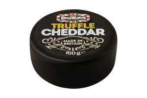 Сир Bradburys Чедер з чорним трюфелем 50%