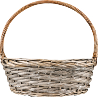 Кошик плетений овальний 40х30х15см 986386