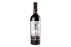 Вино 0.75л 11-13% красное сухое Saperavi Ambari бут