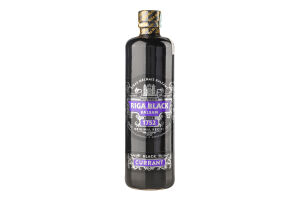 Напій алкогольний 0.5л 30% міцний зі смаком чорної смородини Riga Black Balsam пл