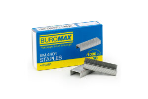 Скобы 10 №BM.4401 Buromax 1000шт